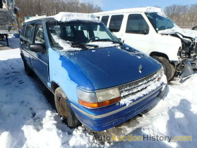 1992 PLYMOUTH VOYAGER, 2P4GH25K6NR661974