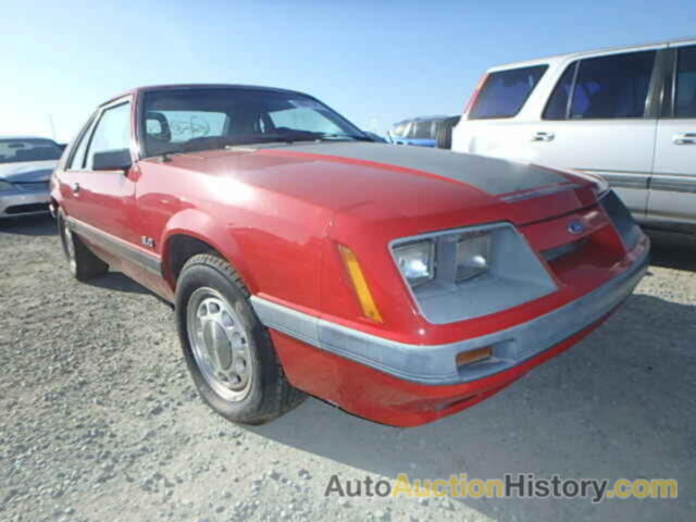 1985 FORD MUSTANG LX, 1FABP28MXFF116535