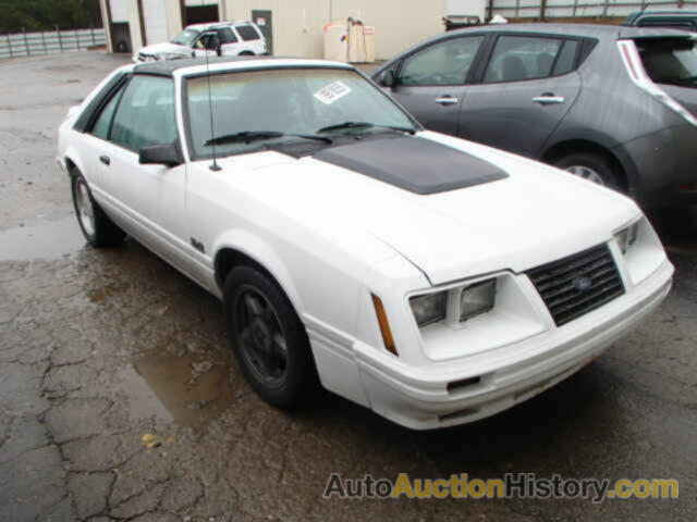 1984 FORD MUSTANG L, 1FABP28M9EF189927