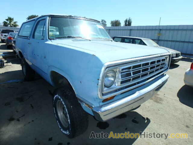 1975 DODGE RAMCHARGER, A10BF5X047115