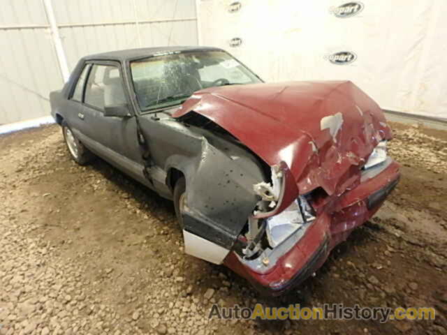 1986 FORD MUSTANG LX, 1FABP26AXGF103830
