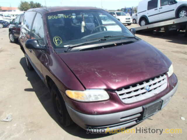 1998 PLYMOUTH VOYAGER, 2P4GP25R1WR846404