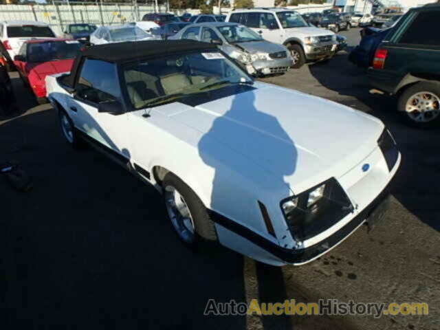 1985 FORD MUSTANG LX, 1FABP2733FF112657