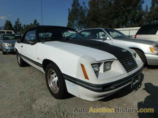 1984 FORD MUSTANG GL, 1FABP27W1EF218629