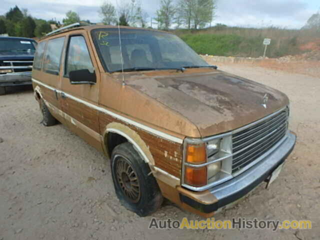 1985 PLYMOUTH VOYAGER LE, 2P4FH51G9FR180553