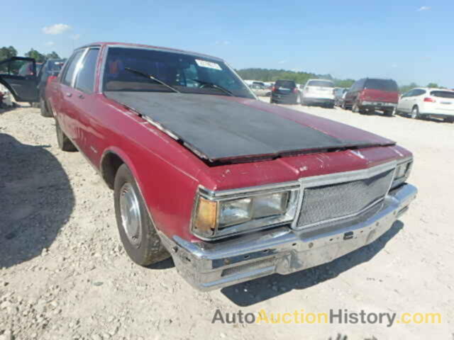 1984 CHEVROLET CAPRICE CL, 1G1AN69H8EH147492