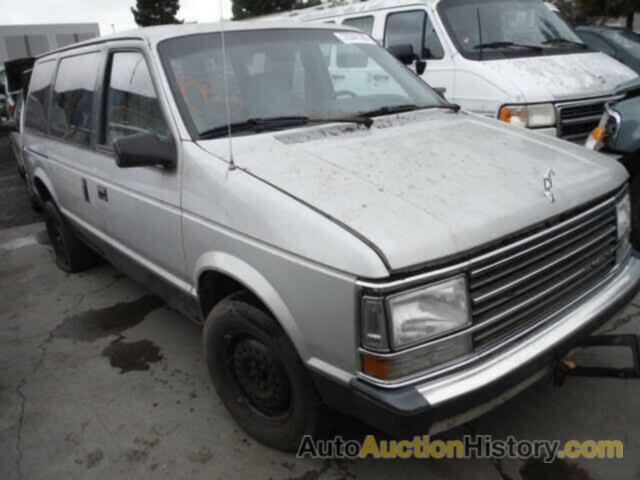 1987 PLYMOUTH VOYAGER SE, 2P4FH41G1HR231959