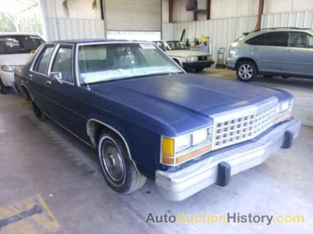 1986 FORD CROWN VIC, 2FABP43F60X206419
