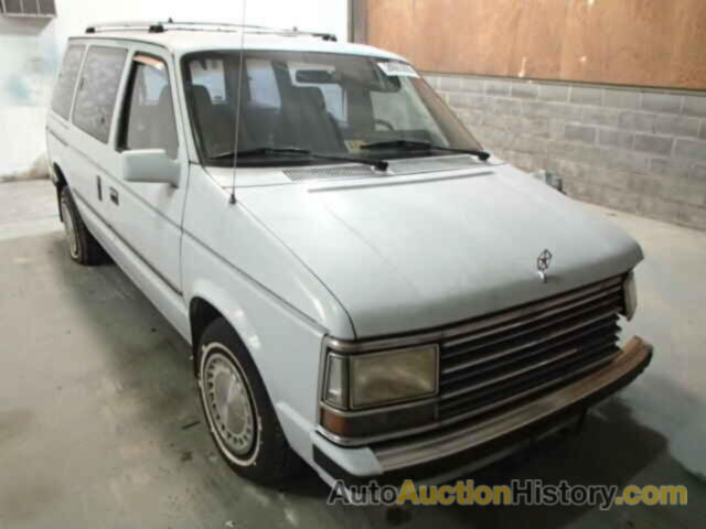 1989 PLYMOUTH VOYAGER, 2P4FH25K0KR245054