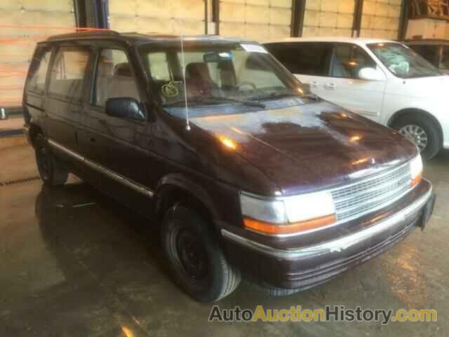 1992 PLYMOUTH VOYAGER, 2P4GH25K4NR775679