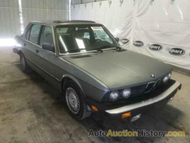 1986 BMW 535I AUTOM, WBADC8405G0667641