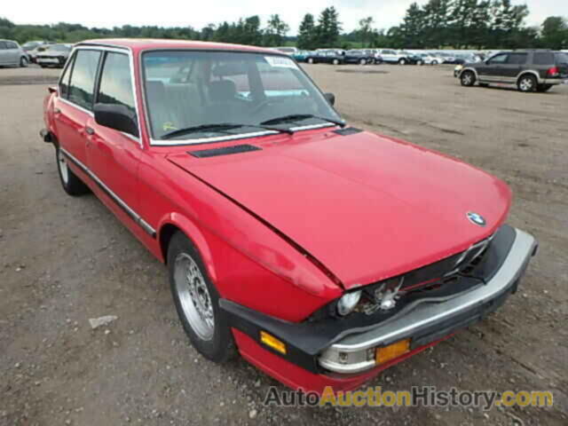 1987 BMW 535I AUTOM, WBADC8409H1721504