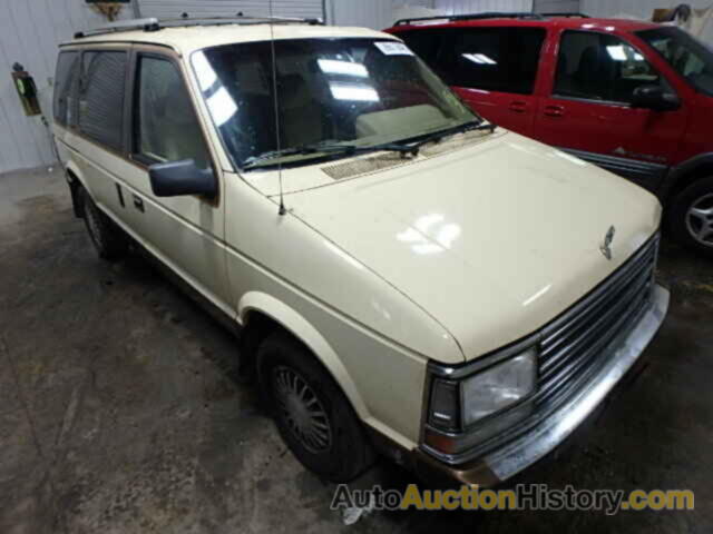 1987 PLYMOUTH VOYAGER LE, 2P4FH51G2HR239011