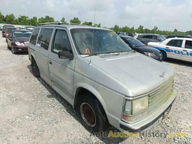 1987 PLYMOUTH VOYAGER SE, 2P4FH41G4HR170915