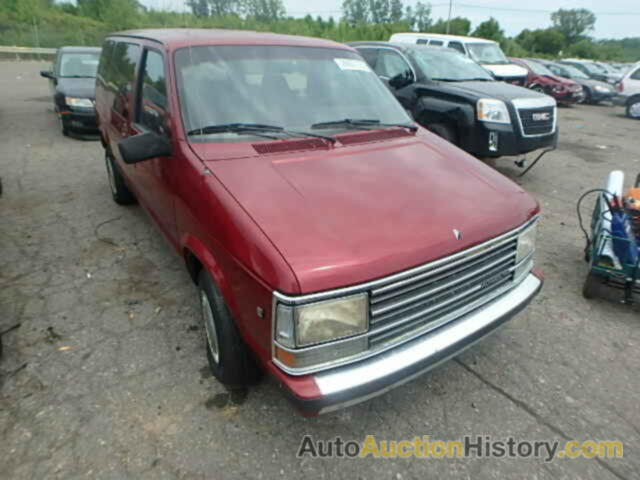 1990 PLYMOUTH VOYAGER , 2P4FH2539LR651084