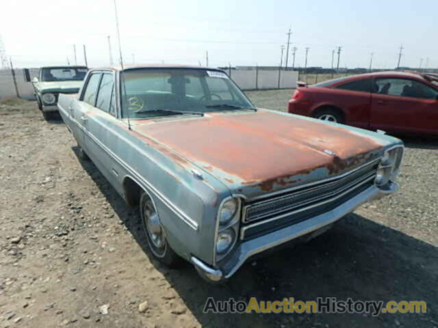 1968 PLYMOUTH FURY, PM41F8D323209