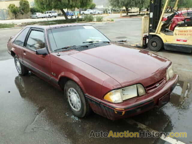 1987 FORD MUSTANG LX, 1FABP41A9HF253058