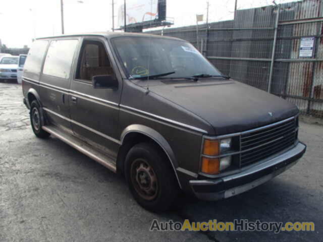 1985 PLYMOUTH VOYAGER SE, 2P4FH41G1FR299076