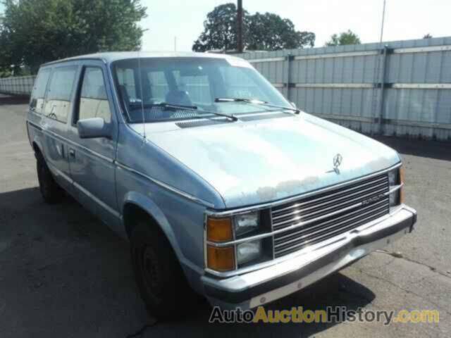 1984 PLYMOUTH VOYAGER SE, 2P4FH41G3ER162932