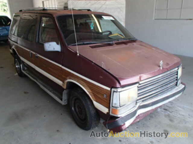 1987 PLYMOUTH VOYAGER LE, 2P4FH5130HR249176