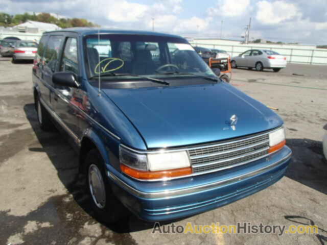 1993 PLYMOUTH VOYAGER, 2P4GH2536PR204349