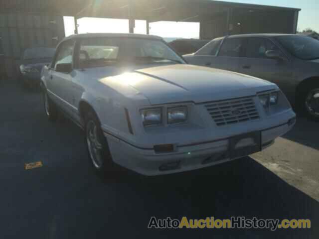 1984 FORD MUSTANG GL, 1FABP27M0EF171317