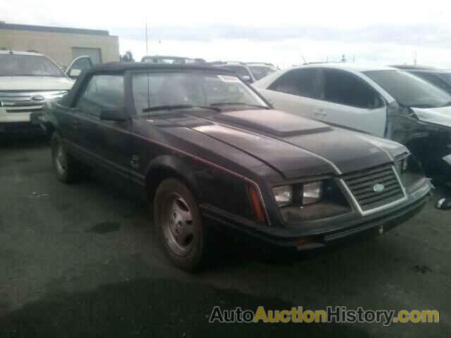 1983 FORD MUSTANG, 1FABP27F8DF213636