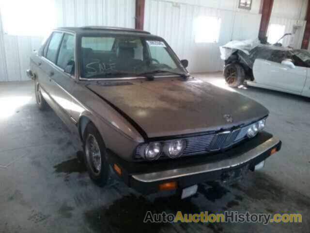 1987 BMW 528E AUTOM, WBADK8306H9712393