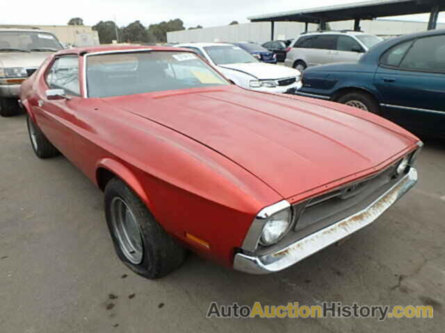1972 FORD MUSTANG, 2F01H210975