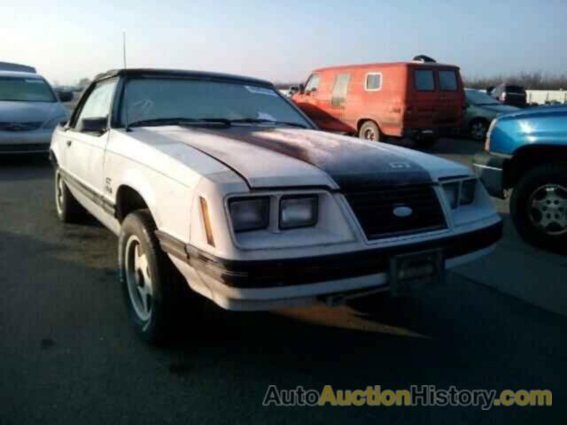1984 FORD MUSTANG GL, 1FABP27M5EF107970
