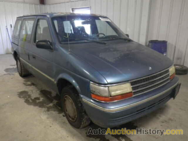 1992 PLYMOUTH VOYAGER, 2P4GH2532NR555885