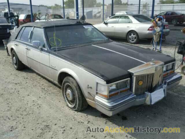 1981 CADILLAC SEVILLE, 1G6AS6991BE684326