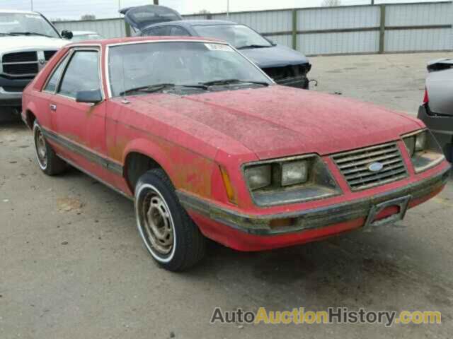 1983 FORD MUSTANG, 1FABP28A1DF138670