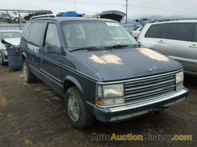 1987 PLYMOUTH VOYAGER SE, 2P4FH41G2HR156849