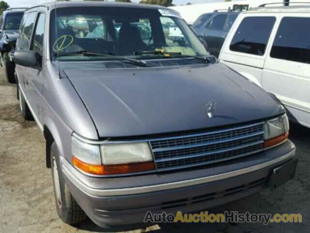 1993 PLYMOUTH VOYAGER, 2P4GH253XPR216293