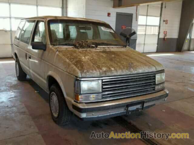 1989 PLYMOUTH VOYAGER, 2P4FH25K9KR237616
