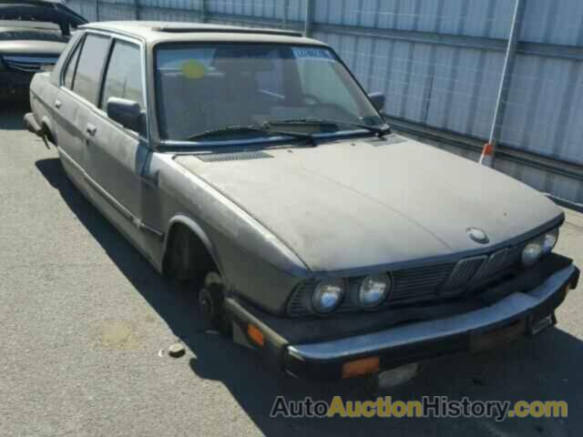 1986 BMW 528E, WBADK730XG9651333