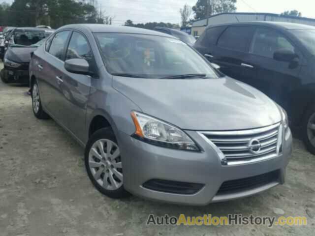 2014 NISSAN SENTRA S, 3N1AB7APXEY233077