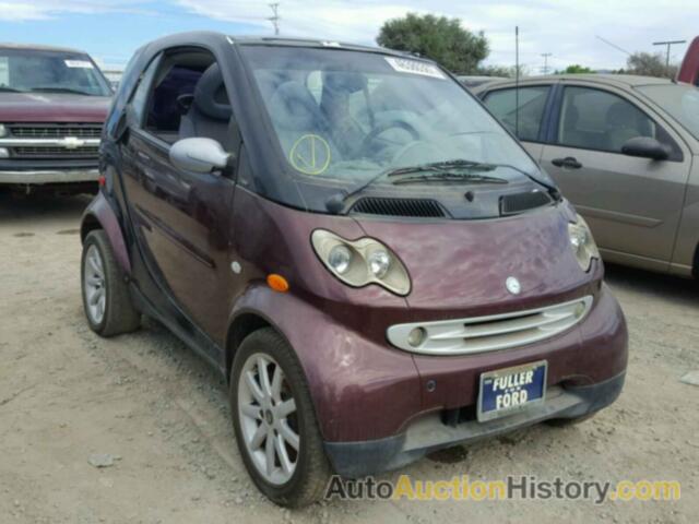 2006 SMART FORTWO, WME4503321J264523