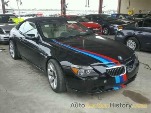 2005 BMW 645 CI AUTOMATIC, WBAEK73475B326636