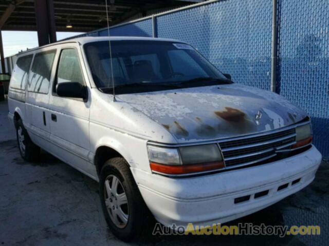 1994 PLYMOUTH GRAND VOYAGER SE, 1P4GH44R4RX354093