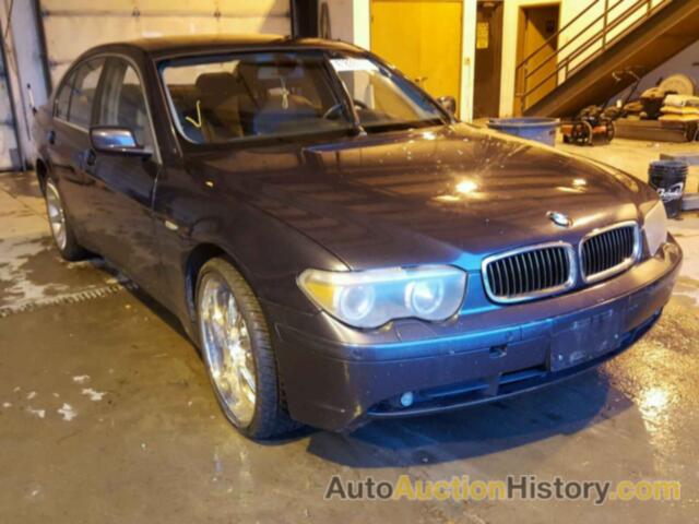 2003 BMW 745 I, WBAGL63483DP62834