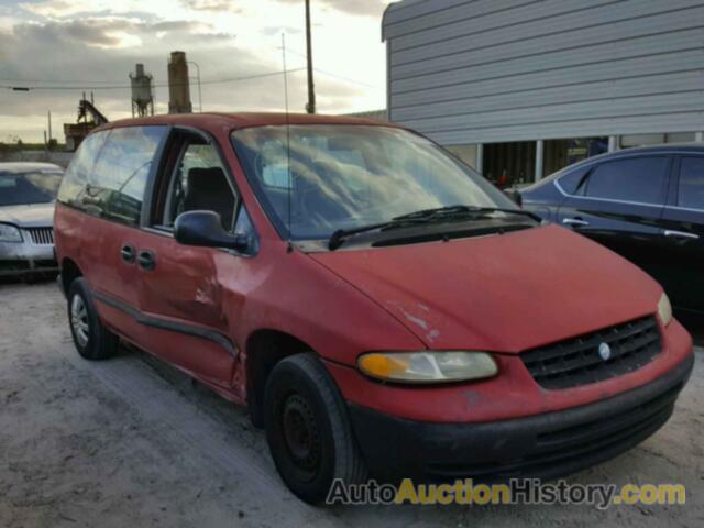 1997 PLYMOUTH VOYAGER , 2P4FP25B2VR225444
