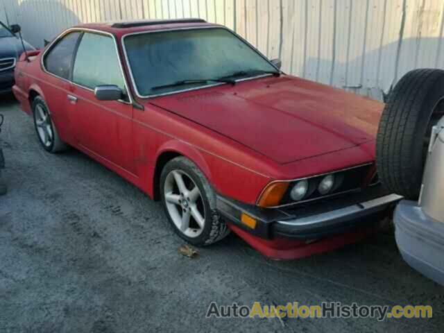 1987 BMW 635 CSI, WBAEC7401H0607808
