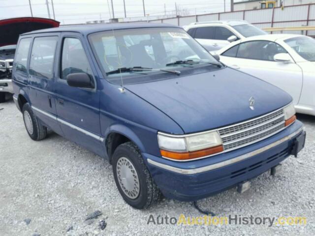 1993 PLYMOUTH VOYAGER, 2P4GH2539PR121434