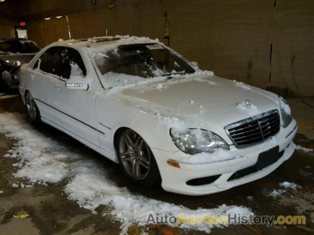 2004 MERCEDES-BENZ S 55 AMG, WDBNG74JX4A402233