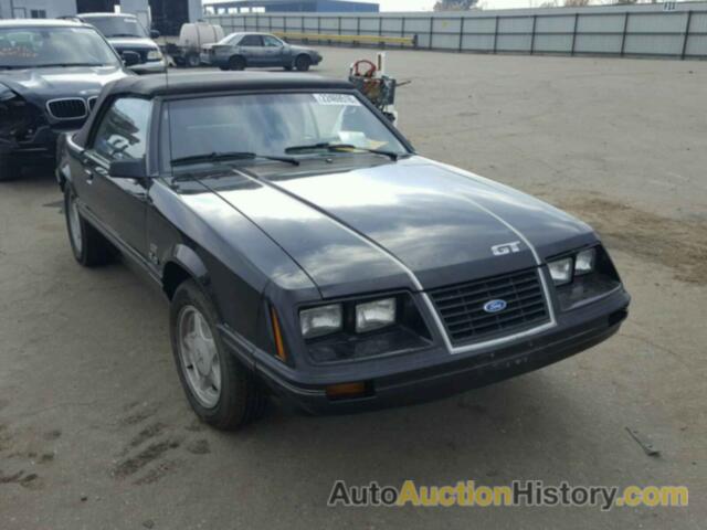1984 FORD MUSTANG GLX, 1FABP27M5EF134814