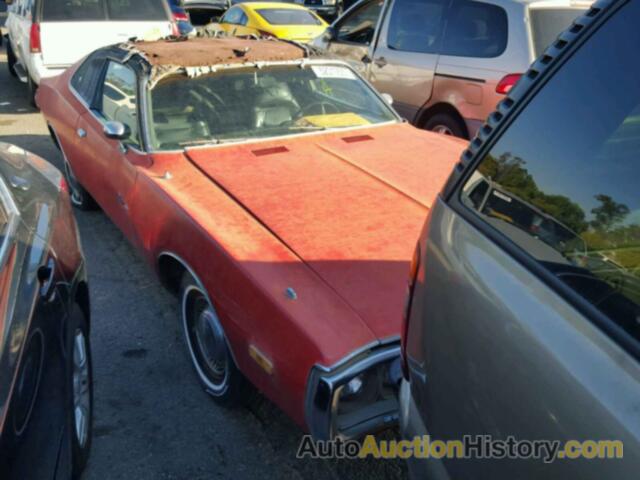 1973 DODGE CHARGER, WP29G3A171439