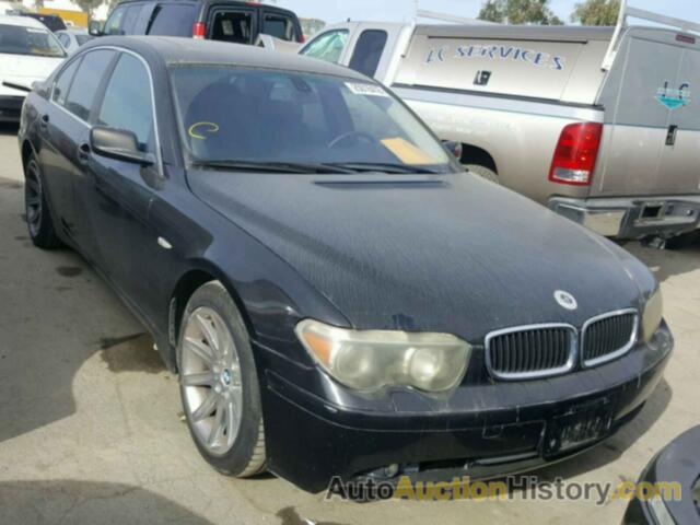 2002 BMW 745 I, WBAGL63482DP53209