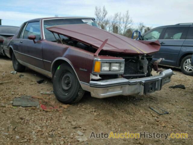 1984 CHEVROLET CAPRICE CLASSIC, 1G1AN47H1EH115040